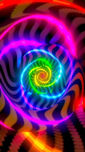 Mike V (Vancouver BC) 🇨🇦🇬🇷 on Instagram: "[HDR] SILKY SMOOTH GEOMETRIC WAVES WITH THE DEEPEST COLORS YOUR SCREEN CAN POSSIBLY SHOW! I first made this 3D Animation back in 2018 but gave it a full HDR 4K makeover, plus a subtle color effect that grows in intensity in ways that’ll make your rods and cones scream in joy! Music by @au5_official"