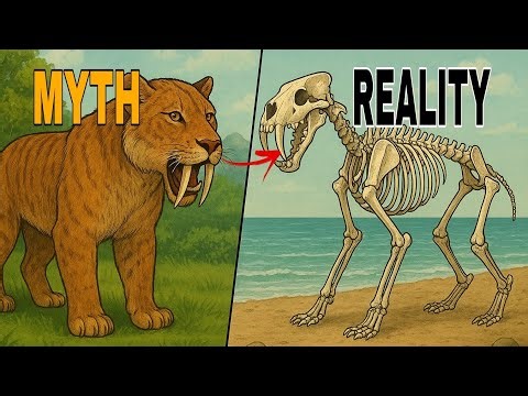 Saber Toothed Tiger: Myth Vs Reality | The Truth Behind Ice Age Predator