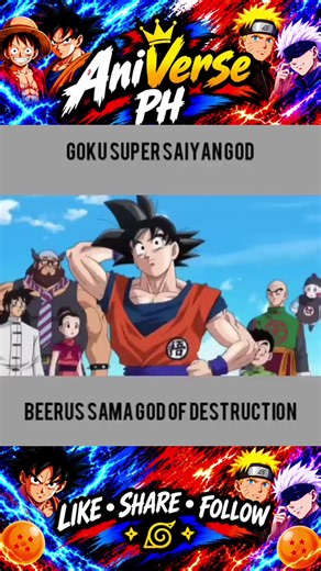 Goku Super Saiyan God vs Beerus Sama — Dragon Ball Super Tagalog Dubbed