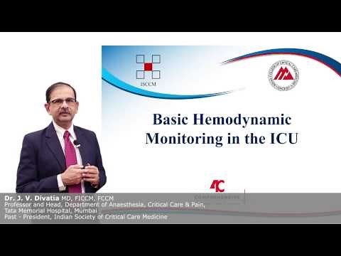 Basic Hemodynamic Monitoring in the ICU - P1 - Dr J.V. Divatia - 4C