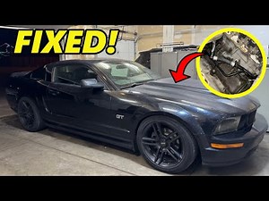 Mustang 4.6L 3V (05-09) HVAC Heater Hose Assembly Replacement + IMRC Intake Flap Delete Step-by-Step