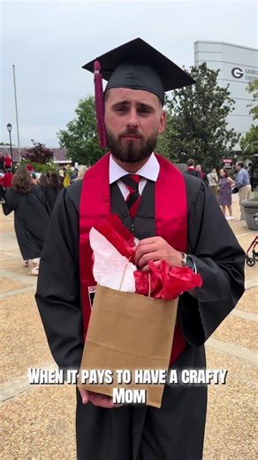 Needlepoint Graduation Gift from a Crafty Mom