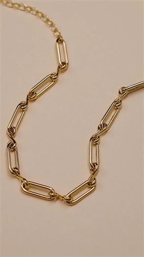 The Classic Infinity Necklace ♾️ Every link connects you with the infinity symbol, to remind you anything is possible. #monicarichkosann #finejewelry #chunkychain | Monica Rich Kosann