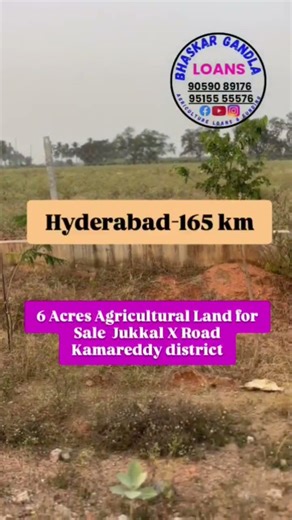 6 Acres Agricultural Land for Sale || Jukkal X Road