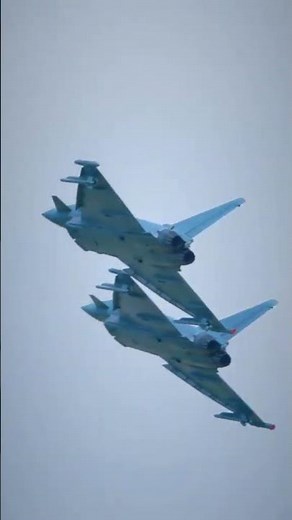 The sweet sound of the Typhoon's engine roar👌 📹 Ig/ aviationwall
