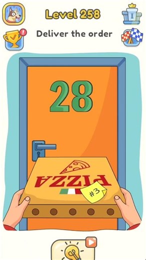 dop 5 level 258#fun game #gaming#brain test