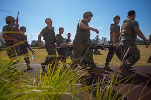 Navy Corpsmen complete TCCC, Tactical Combat Casualty Care, Training