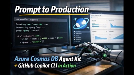From Prompt to Infrastructure: Azure Cosmos DB Agent Kit + Github Copilot CLI in Action | Azure Cosmos DB