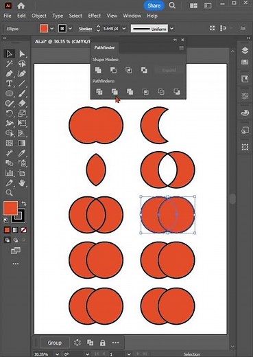 Every Pathfinder Tool Explained in Illustrator