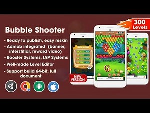 how to make bubble shooter game in unity || bubble shooter game source code free download
