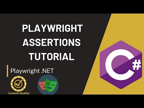 Playwright C# Assertions