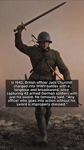 996K views · 10K reactions | Jack Churchill, the Sword-Wielding Soldier #history #thedeepdive | The Deep Dive | Facebook