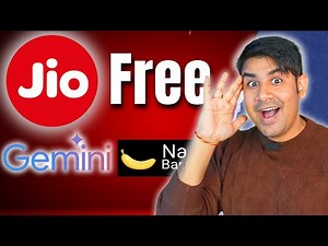 Jio Free Offer Loot 🤩🤩- Google Ai Pro + 2TB + Nano Banana + Veo 3.1 All Free !