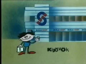 Animated Vintage Hungarian Commercial - Skala Co-op