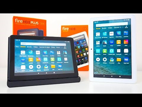 Amazon Fire HD 8 & Fire HD 8 Plus Tablets Unboxing & Comparison! (2020 10th Generation)