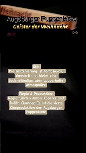 Augsburger Puppenkiste ~ Geister der Weihnacht | 2018 #dvd #family #movie #fantasy #animation #kids