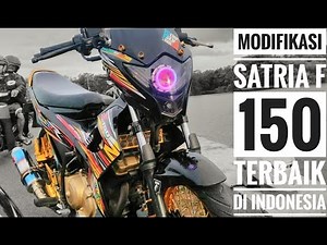 Modifikasi ringan Satria F 150. Inspirasi.