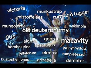 cats the musical but it's only the character names
