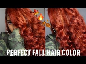 Cinnamon Spice Copper Hair Color | Sza Inspired Color
