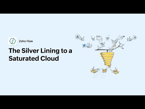 The Silver Lining To A Saturated Cloud - Powered by Zoho Flow