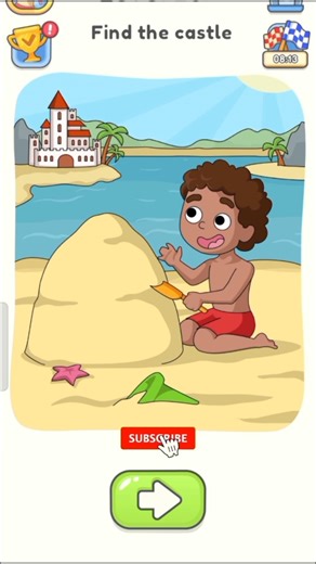 Find the castle level 209 DOP 5: delete one part - Find the castle #short​ #dop​ 5#viral #