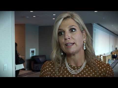 Queen Máxima opens up about her job at United Nations