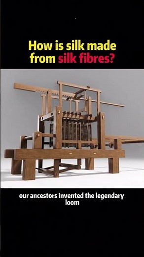 How is silk made from silk fibers? #knowledge #science