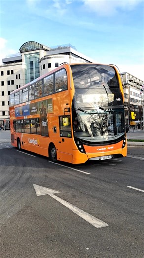 Cardiff Bus 310 on the 57 to City Centre #cardiffbus #buses