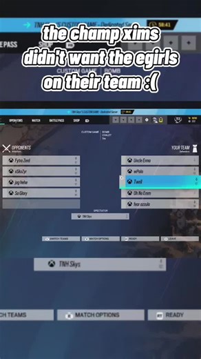 had to stomp on them real quick ;) #fyp #foryoupage #rainbowsixsiege #gamergirl #pxppy #clipped