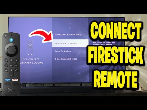 How To Connect Firestick Remote