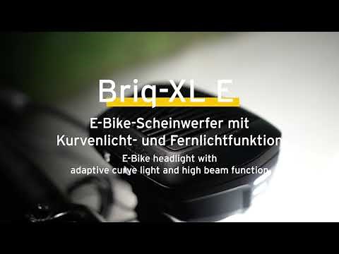 busch+müller Briq-XL. Digitales Kurvenlicht: Weltneuheit für E-Bikes.