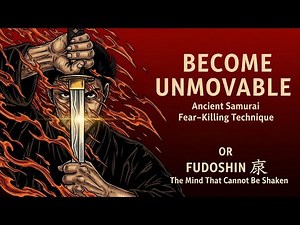 Ancient Samurai Technique to Overcome Any Fear – Fudoshin (Immovable Mind)