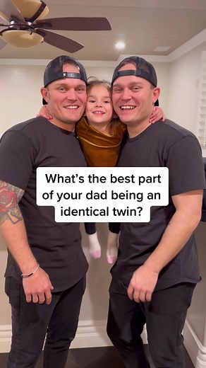 Twin Dad Surprises Kids! 😂