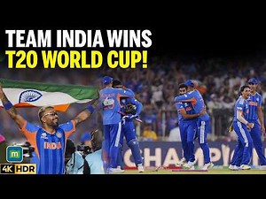 India Wins T20 World Cup 2026; Jubilant Fans Celebrate Victory Across Nation | 4K