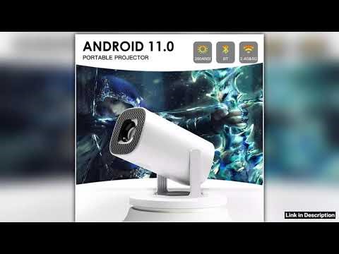 P30 Smart Mini Projector Android 11 WiFi6 Support 4K 1080P BT50 Projector 1280720P Home Cinema