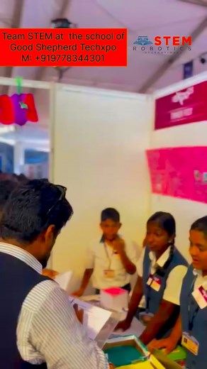 Tech expo by Good shepherd school students ! #stem #robotics #ai #stemeducation #stemrobotics | STEM Robotics Academy Internationals | Facebook