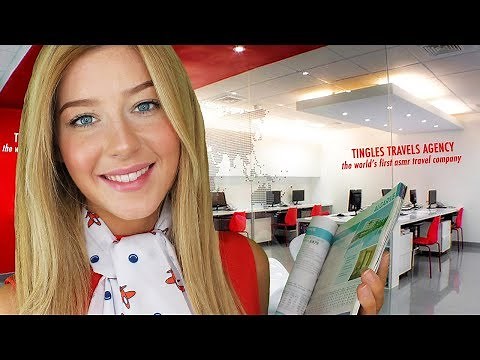 [ASMR] Tingles Travel Agency