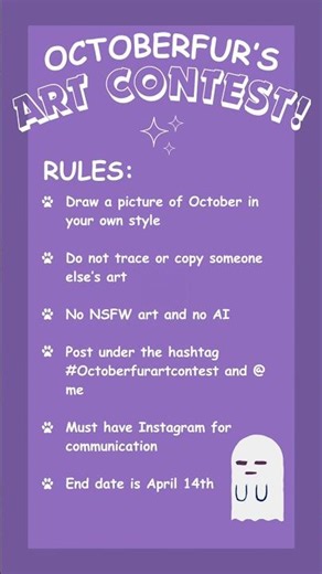 Art contest for 50k! #octoberfurartcontest #furry #fursuit #fyp #therian #cosplay