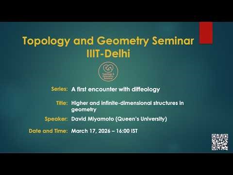 David Miyamoto : Talk - 2 - Higher and infinite-dimensional structures in geometry