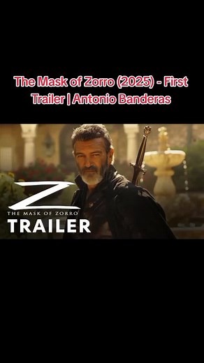 The Mask of Zorro (2025) - First Trailer | Antonio Banderas #maskofzorro #squidgame #marvel #movie #clips #avengers #fyp #insideout #ForYou #tiktokindia #tiktokmalaysia #movieclips #trailer #movielovers #cinema #LearnOnTikTok #movies #movietrailer #newtrailer #tiktokusa #foryoupage #challenge #music #reels #newtrend #viralvideo #fypシ #fypchallenge #fyptiktok #tiktoktrend #tiktokfamous #moana #foryou #ironman #thor #hulk #superman #spiderman #venom #captainamerica #naruto #batman #dc #wanda #drag