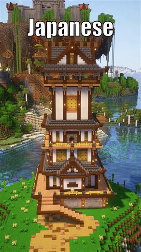 Enchanted Architecture on Instagram: "Watchtower Ideas - Minecraft build These are few of my Watchtower ideas for your inspiration. Which one is your favourite? Schematic and world download available in bio. #minecraft #minecraftreels #minecraftbuilds #minecraftideas #minecraftinspiration"