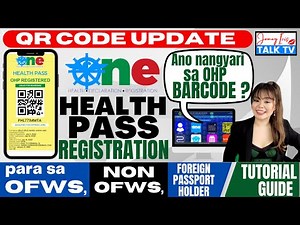 One Health Pass Registration Tutorial Update | OHP QR Code Only? | What Happened to the Barcode?
