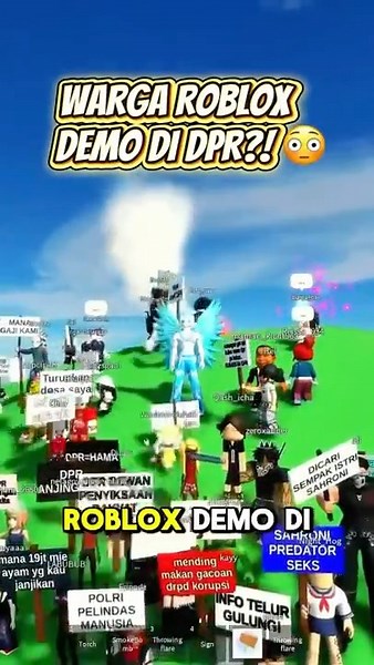 WARGA ROBLOX SERBU DPR! 😱 MAP TERGILA YANG BIKIN NGAKAK 🤣 | ROBLOX INDONESIA