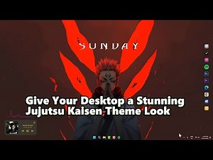 The Ultimate Jujutsu Kaisen Desktop Setup (2025) | Best Anime Theme for Windows!