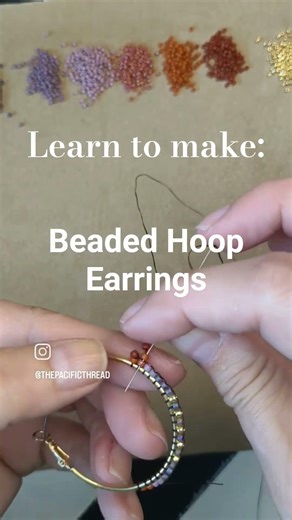 Learn to Bead - Beginner Beading #beadedearrings #seedbeads #beadedjewelry #beadedjewelry