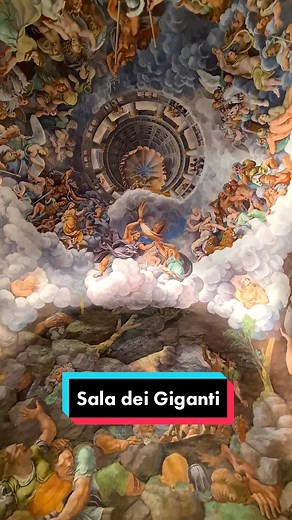 Sala dei Giganti, Palazzo del Tè, Mantova #italy #art #breathtaking #fresko #milano #mantova #palazzodelte #musei #museums #impressing #discoveritaly #guide #italyblog #beautiful #lombardia #painting