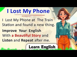 I Lost My Phone | Learn English Through Story Level 2 🔥| Improve English with Shadowing Technique