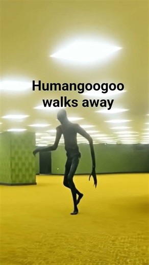 Humangoogoo finally gives up (I like to call him that) scarybaboon