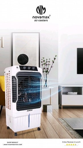 Novamax Zephyr Desert Air Cooler with a massive 90-liter tank, keeping you cool and comfortable even in the hottest days. ☀️ #Novamax #hargharnovamax #aircooler #cooler #BeatTheHeat | Novamax Appliances | Facebook