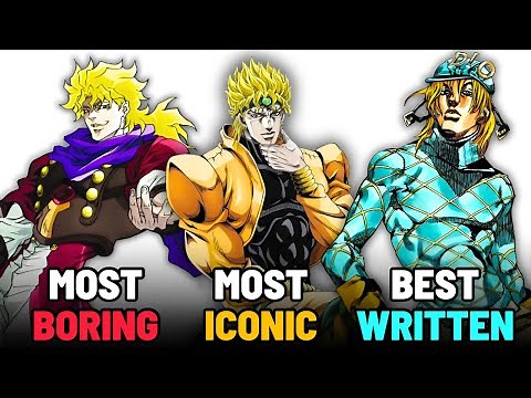 The Many Characters of DIO (JoJo's Bizarre Adventure)
